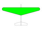 グライダー楕円翼タイプ（緑）
